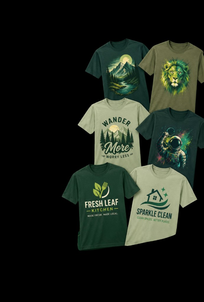 Custom printed shirts from Texas Apparel and More